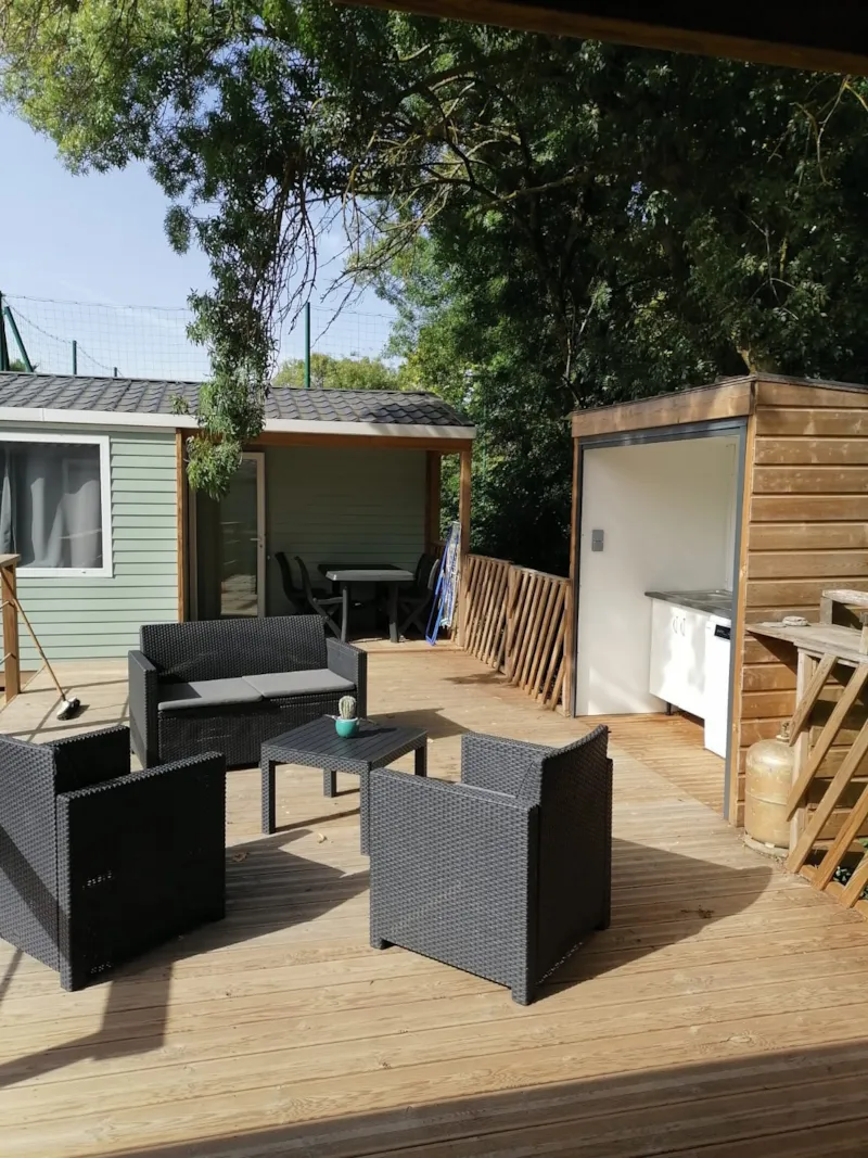 Mobilhome Premium Tribu  4 Ch. Clim-Sdb-Lave Vaisselle