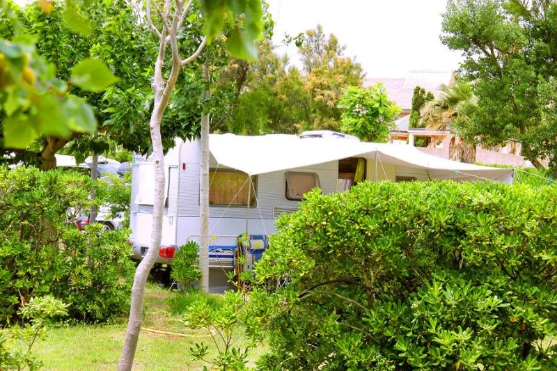 Stellplatz - Stellplatz Grand Confort *** (Zelt / Wohnwagen) - Capfun - Camping Les Mimosas