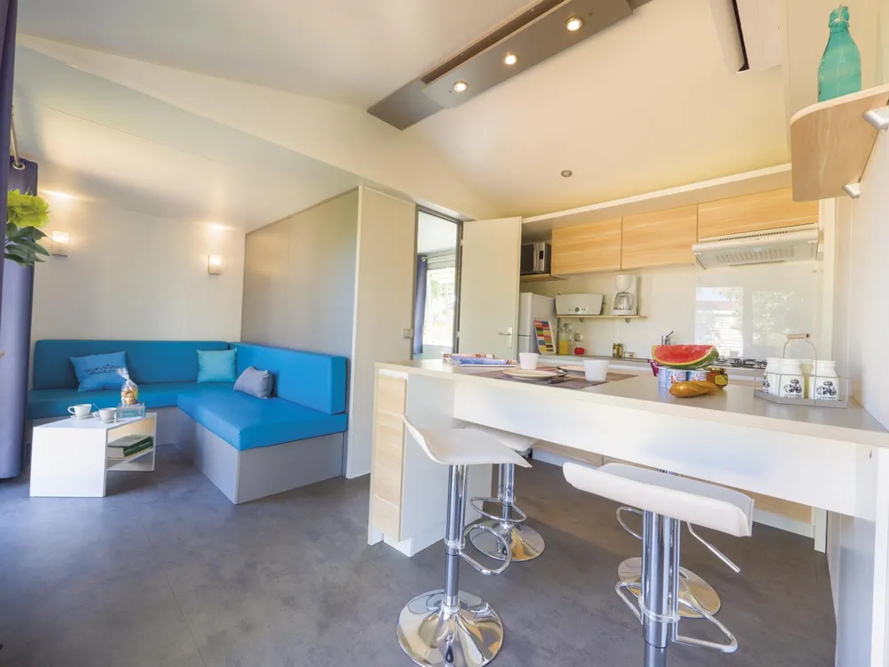 Mietunterkunft - Cottage La Clape 2 Zimmer Klimaanlage **** - Capfun - Camping Les Mimosas