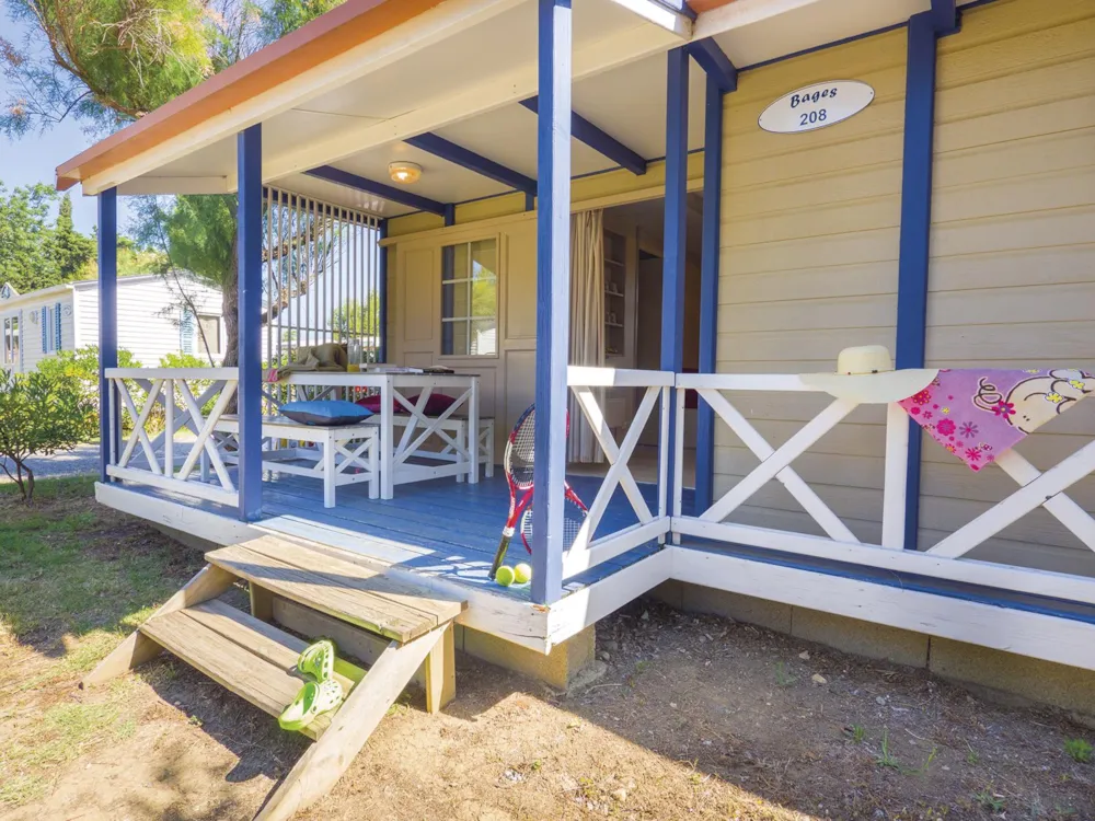 Mietunterkunft - Chalet Bages + Terrasse *** - Capfun - Camping Les Mimosas