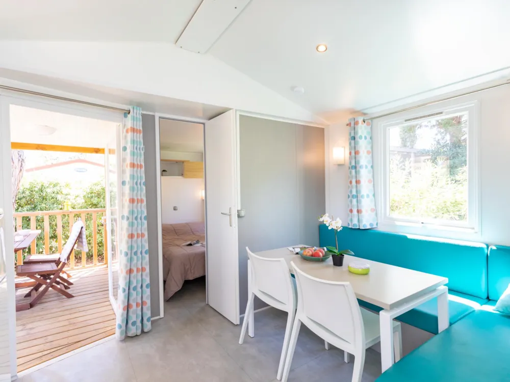 Mietunterkunft - Cottage Corbières 2 Zimmer Klimaanlage *** - Capfun - Camping Les Mimosas