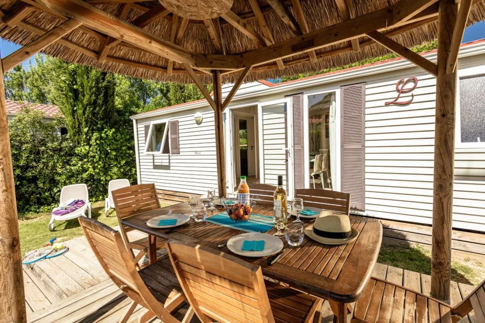 Mietunterkunft - Cottage Evasion 3 Zimmer Klimaanlage **** - Capfun - Camping Les Mimosas