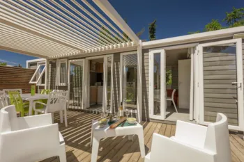 Mietunterkunft - Cottage Paradisia 3 Zimmer 2 Bäder Klimaanlage **** - Capfun - Camping Les Mimosas