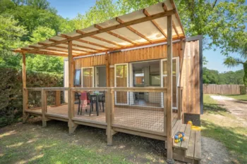 Mietunterkunft - Sun Top Presta - 2 Schlafzimmer - 28M² - Clico Chic - Camping Le Moulin du Roch