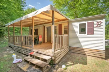 Mietunterkunft - Resort Tv - 3 Schlafzimmer - 32M² - Clico Chic - Camping Le Moulin du Roch