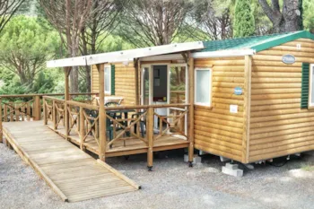 Mietunterkunft - Sun Life Pmr - 2 Schlafzimmer - 32M² - Clico Chic - Camping Le Moulin du Roch
