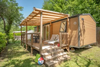 Mietunterkunft - Rose Top Presta - 2 Schlafzimmer - 34M² - Clico Chic - Camping Le Moulin du Roch