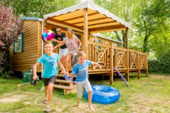 Mietunterkunft - Resort Top Presta - 3 Schlafzimmer - 29M² - Clico Chic - Camping Le Moulin du Roch