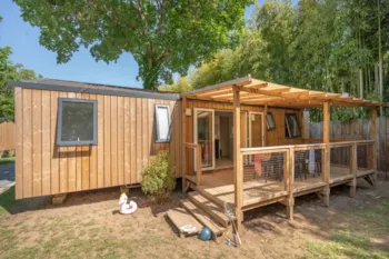 Mietunterkunft - Super Family Top Presta - 4 Schlafzimmer - 40M² - Clico Chic - Camping Le Moulin du Roch