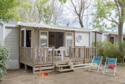 Mietunterkunft - Cottage 2 Schlafzimmer*** - Camping Sandaya Blue Bayou