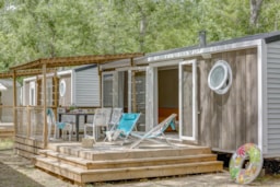 Mietunterkunft - Cottage 2 Schlafzimmer Klimaanlage*** - Camping Sandaya Blue Bayou