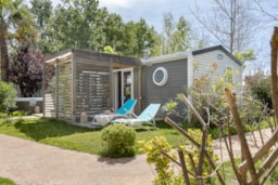 Mietunterkunft - Cottage Premium 2 Schlafzimmer + Spa  (Klimaanlage) - Camping Sandaya Blue Bayou
