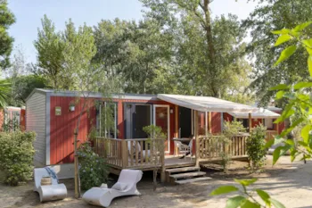 Mietunterkunft - Cottage Carmin 2 Schlafzimmer Klimaanlage Premium - Camping Sandaya Blue Bayou