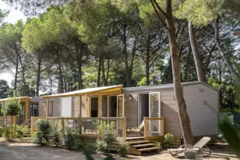 Mietunterkunft - Cottage 2 Schlafzimmer 2 Badezimmer Klimaanlage**** - Camping Sandaya Blue Bayou