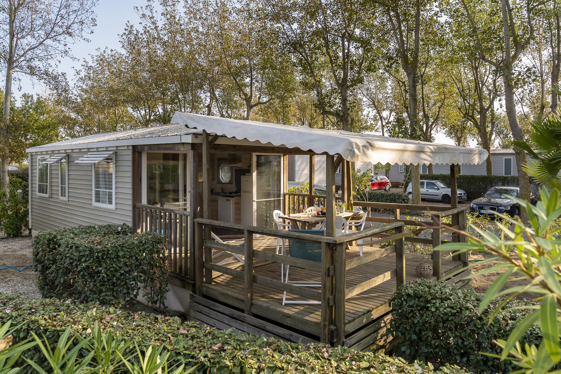 Location - Cottage 2 Chambres Climatisé**** - Camping Sandaya Blue Bayou