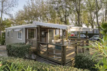 Mietunterkunft - Cottage 2 Schlafzimmer Klimaanlage*** - Camping Sandaya Blue Bayou