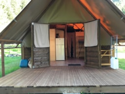 Accommodation - Trapper Hut - Camping La Vologne