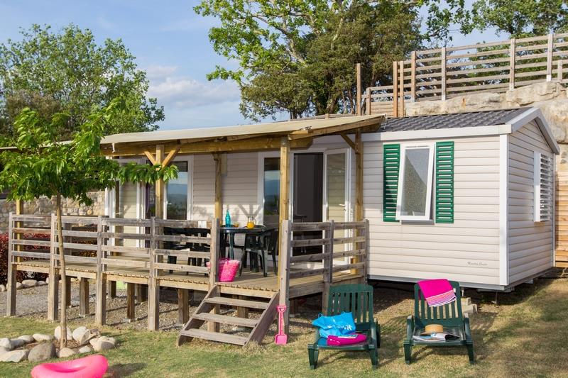 Accommodation - Sunêlia Confort Natura - 29M² - 2 Bedrooms Without Tv - Camping Sunêlia Aluna Vacances