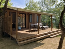 Mietunterkunft - Cottage Verveine **** - 2Ch 2Sdb - Camping Aluna Vacances
