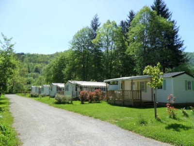 Mobile home Confort MONT VALIER with covered terrace