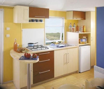 Mobile home Confort MONT VALIER with covered terrace