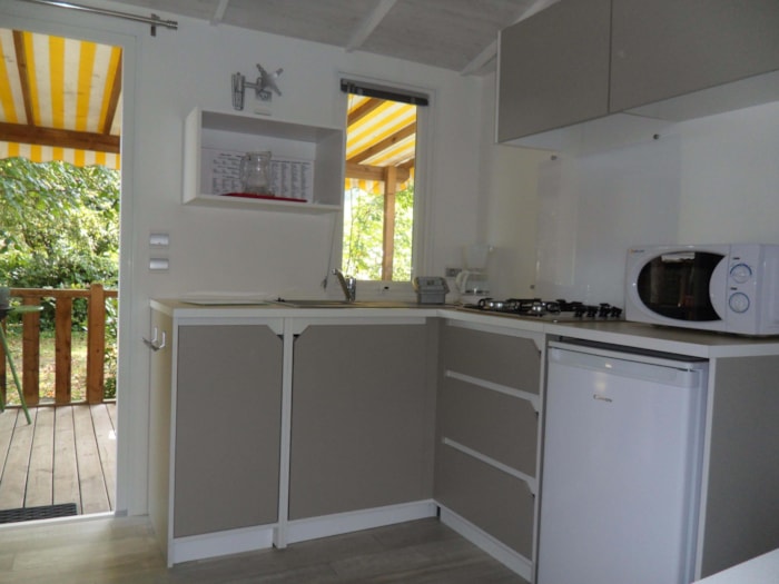 Mobil-Home Confort Mirabat Avec Terrasse Couverte