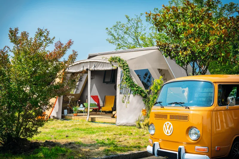 Mietunterkunft - Coco Sweet 2/4 Pers - Camping Le Haut Salat