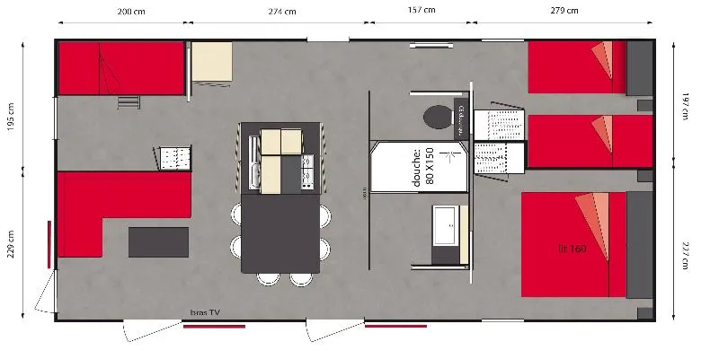 Cottage Key West **** - 3 Chambres