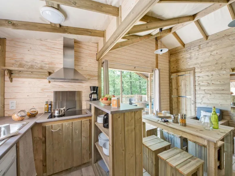 Tente Glamping Sur Pilotis**** - 3 Chambres