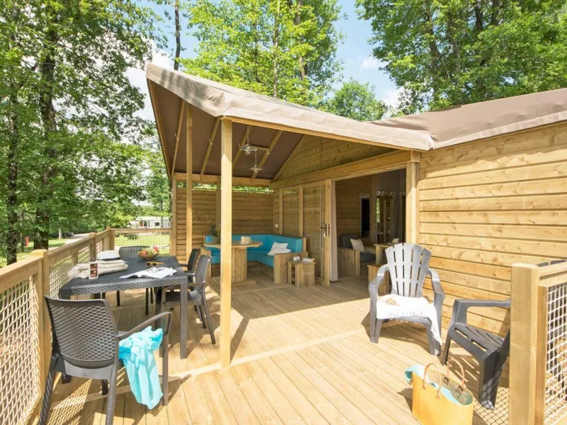 Tente Glamping Sur Pilotis**** - 3 Chambres