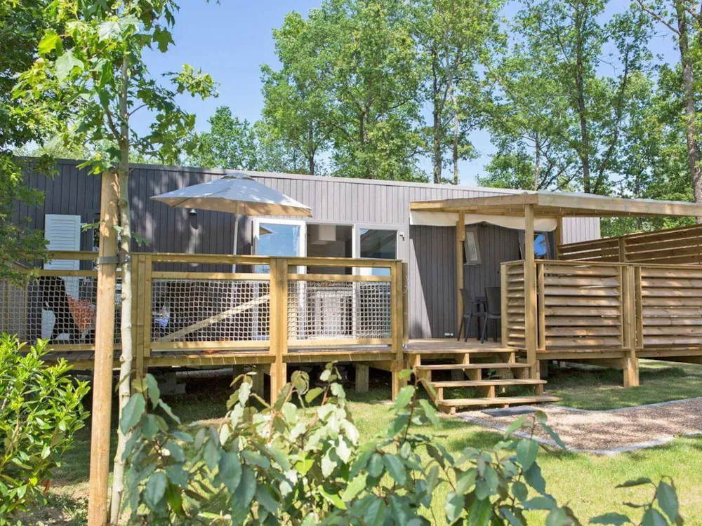 Location - Cottage Key West Premium - 3 Chambres / 2 Salles De Bain - Climatisation - Yelloh! Village Parc du Val de Loire