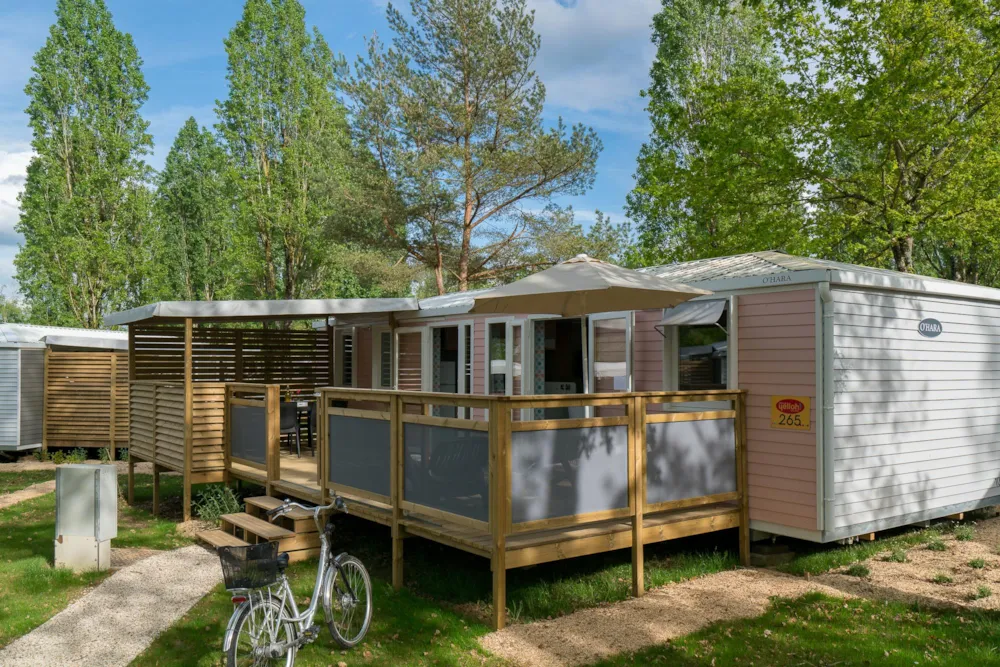 Location - Cottage De Vinci Ii Premium - 3 Chambres / 2 Salles De Bain - Climatisation - Yelloh! Village Parc du Val de Loire