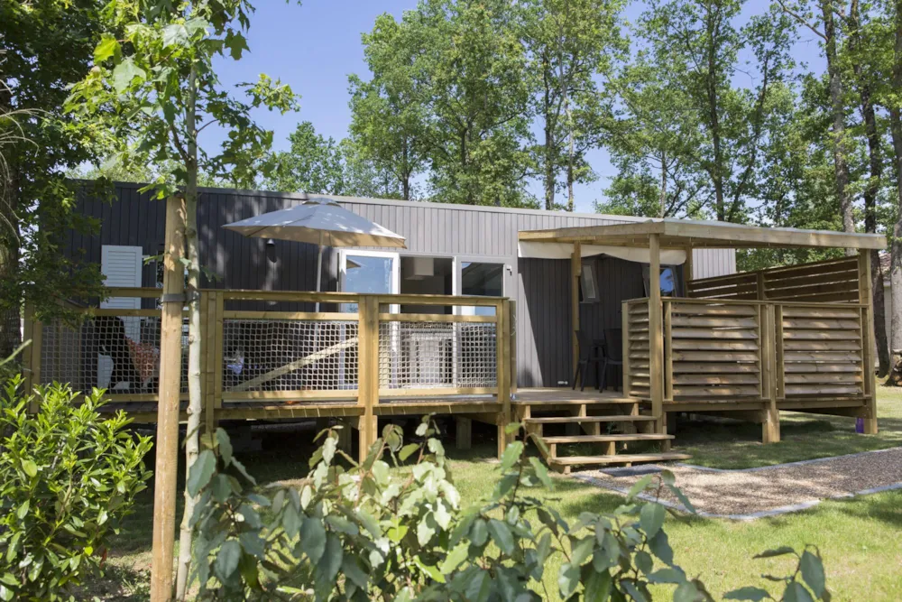 Location - Cottage Key West **** - 2 Chambres - Yelloh! Village Parc du Val de Loire