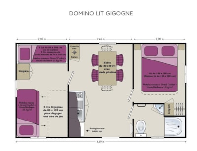 Mobile-home LOISIR 25m² — 3