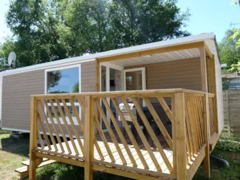 Huuraccommodatie(s) - Stacaravan Lodgia  24 M2 - Camping Paradis Aloé