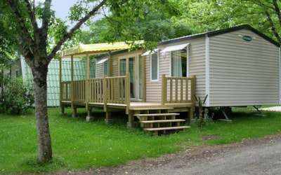 Mobilhome FAMILY  3 bedrooms 31M2 + sheltered terrace — 2