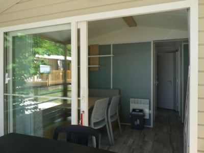 Mobilhome PANAMA 2 chambre 25M2 terrasse couverte — 2