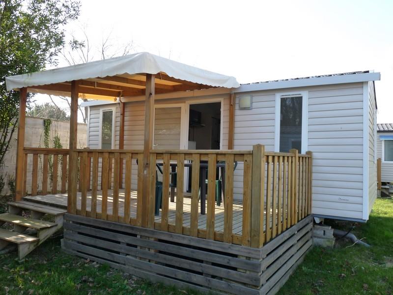 Location - Mobilhome Loisir 25M² 2 Chambres +  Terrasse Couverte - Camping Aloe
