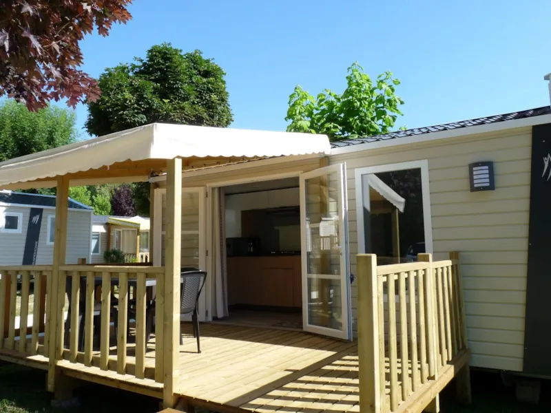 Mobilhome Bahia 2 Chambres 29M²   Terrasse Couverte