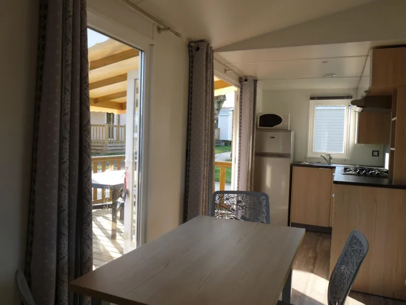 Mobilhome Bahia 2 Chambres 29M²   Terrasse Couverte