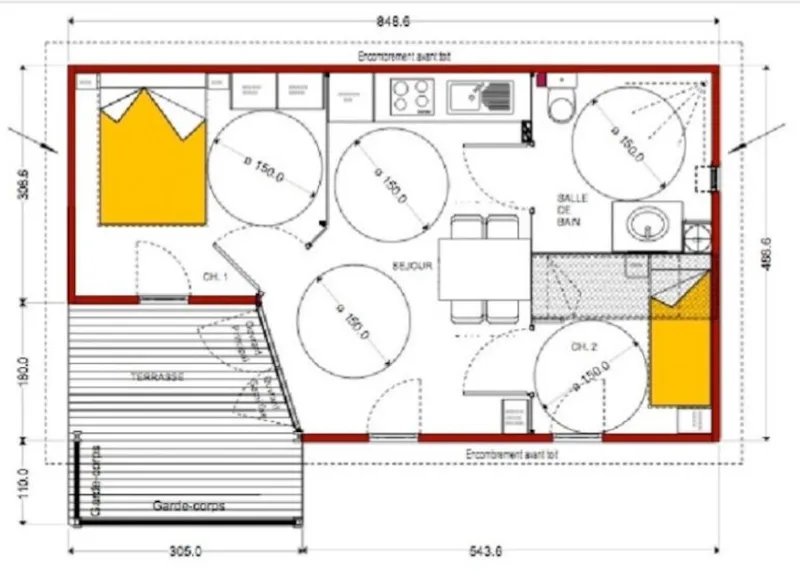 Chalet Pour Pmr Accompagnée