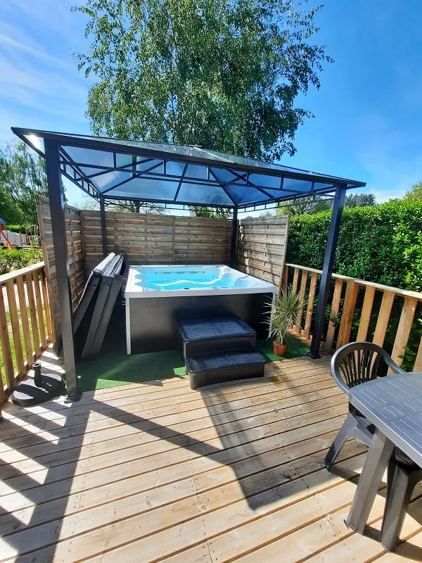 Mietunterkunft - Cottage Mit Jacuzzi - Domaine Relais du Lac 