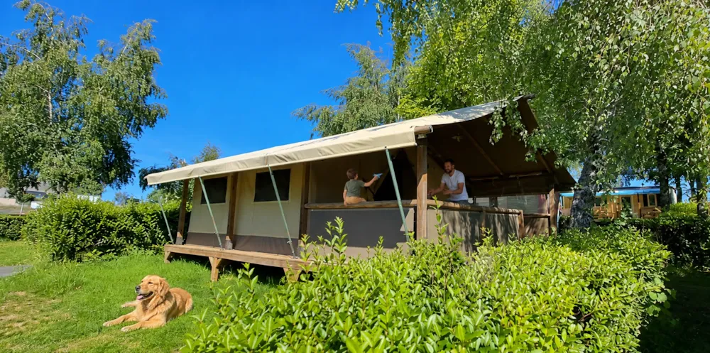 Location - Tente Safari - Domaine Relais du Lac 