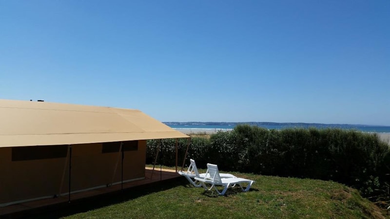 Tente Safari Vue sur mer