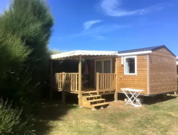 Mietunterkunft - Cottage Grand Confort 1 Zimmer + Terrasse - Camping La Plage de Treguer