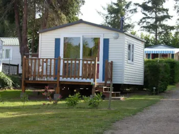 Mietunterkunft - Mobilheim 1 Zimmer 18M² + Terrasse 8M² - Camping Le Varquez-sur-Mer