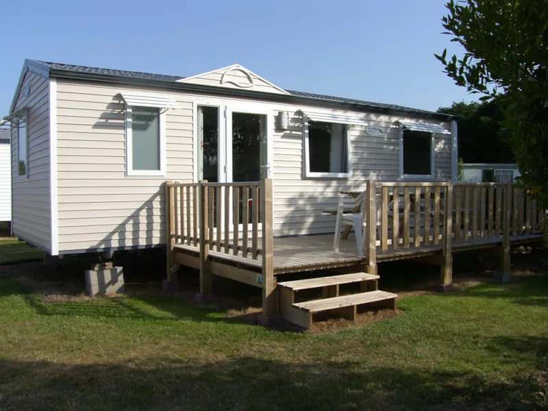 Mobil-Home 3 Chambres 33M² + Terrasse Semi-Couverte