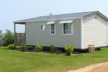 Mietunterkunft - Mobilheim Panoramique 26M² - Meerblick - Camping Le Varquez-sur-Mer