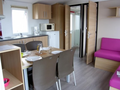Mobil-home 2 bedrooms 27m² + terrace 12m² - Sea View — 3