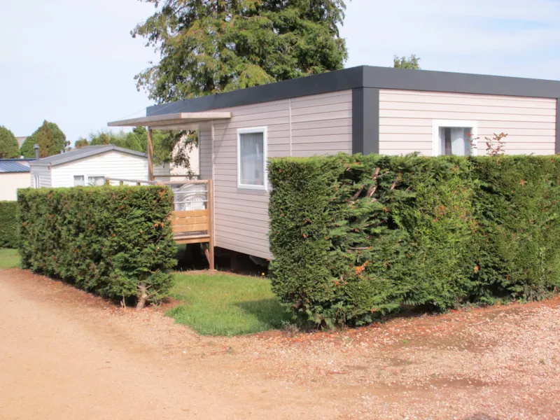 Mobil-Home 2 Chambres 27M² + Terrasse 8M² Semi Couverte - Vue Mer